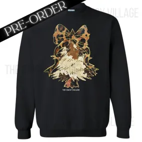 * PRE-ORDER* Cowhide & Leopard Bow Christmas Tree Sweatshirt