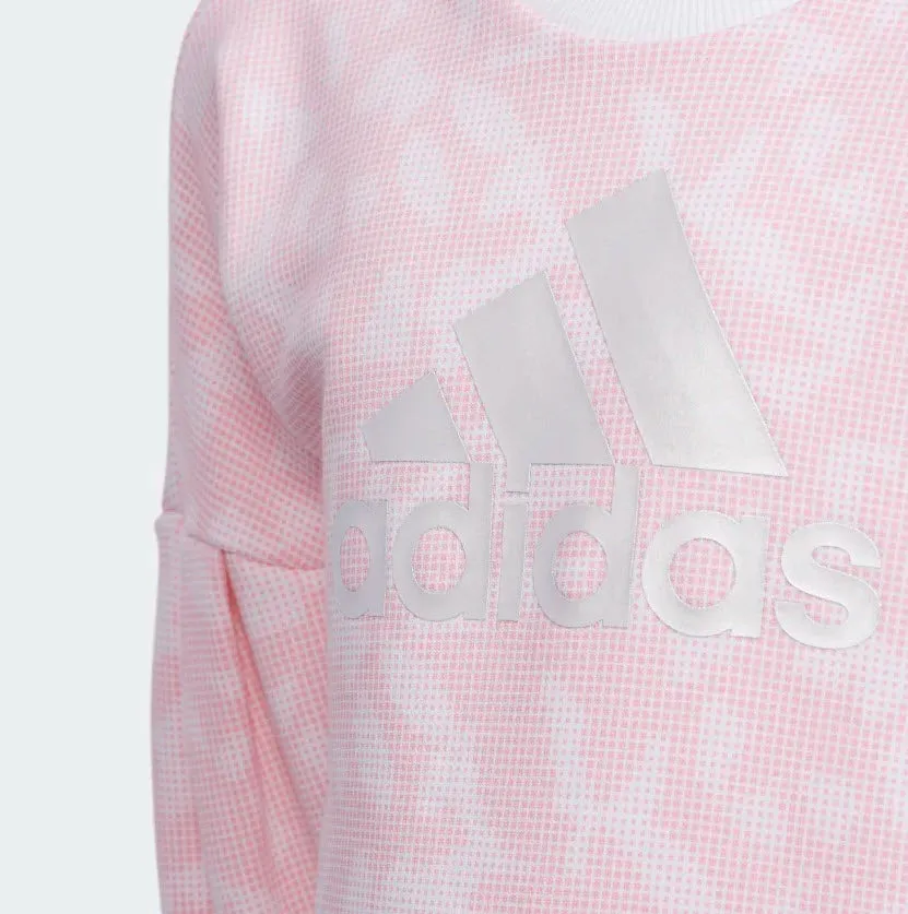 Adidas Crewneck Sweatshirt White/Light Pink EH4068