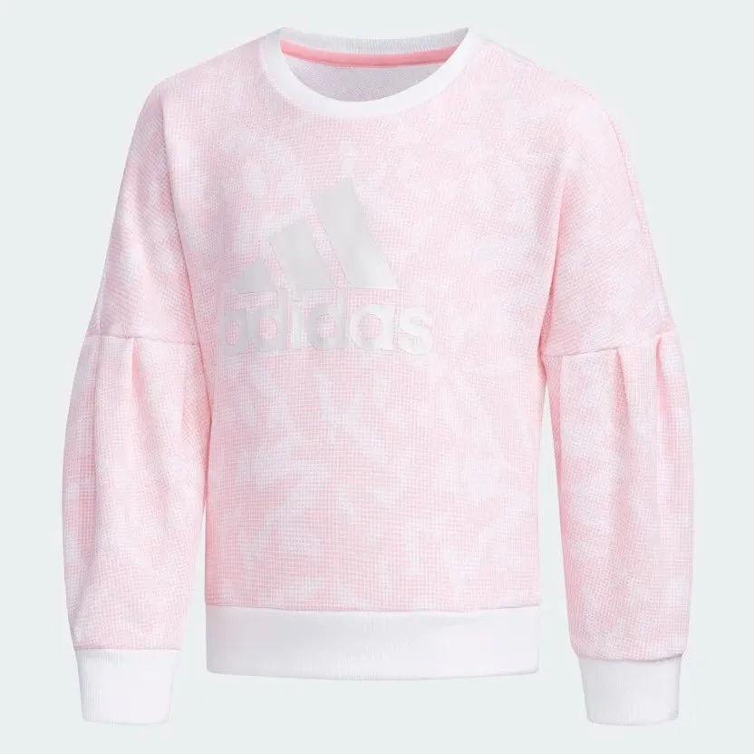 Adidas Crewneck Sweatshirt White/Light Pink EH4068