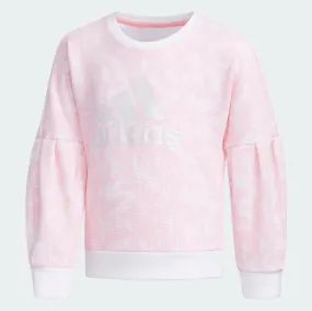 Adidas Crewneck Sweatshirt White/Light Pink EH4068