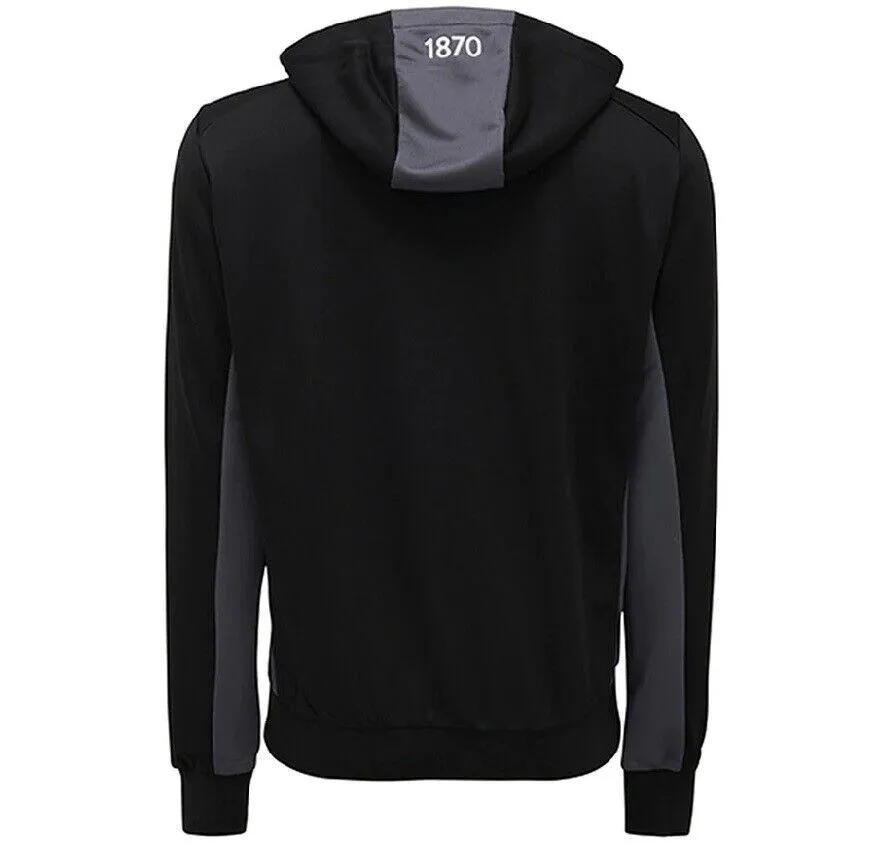 AFL 2022 Travel Hooded Sweatshirt - Port Adelaide Power - Adult - Jumper  MACRON