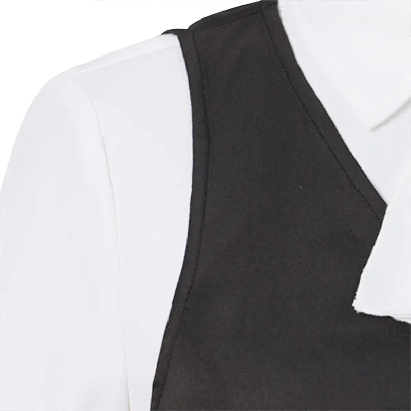 Ai Hayasaka Cosplay Kaguya-sama Love Is War Dress Costume Black White Maid Dress Suit
