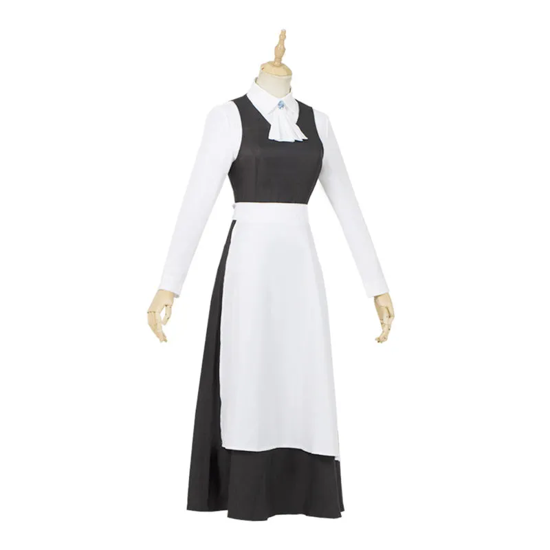 Ai Hayasaka Cosplay Kaguya-sama Love Is War Dress Costume Black White Maid Dress Suit