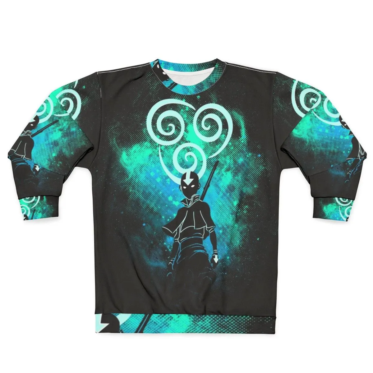 Air Art Avatar Sweatshirt - Anime Inspired Airbender Apparel