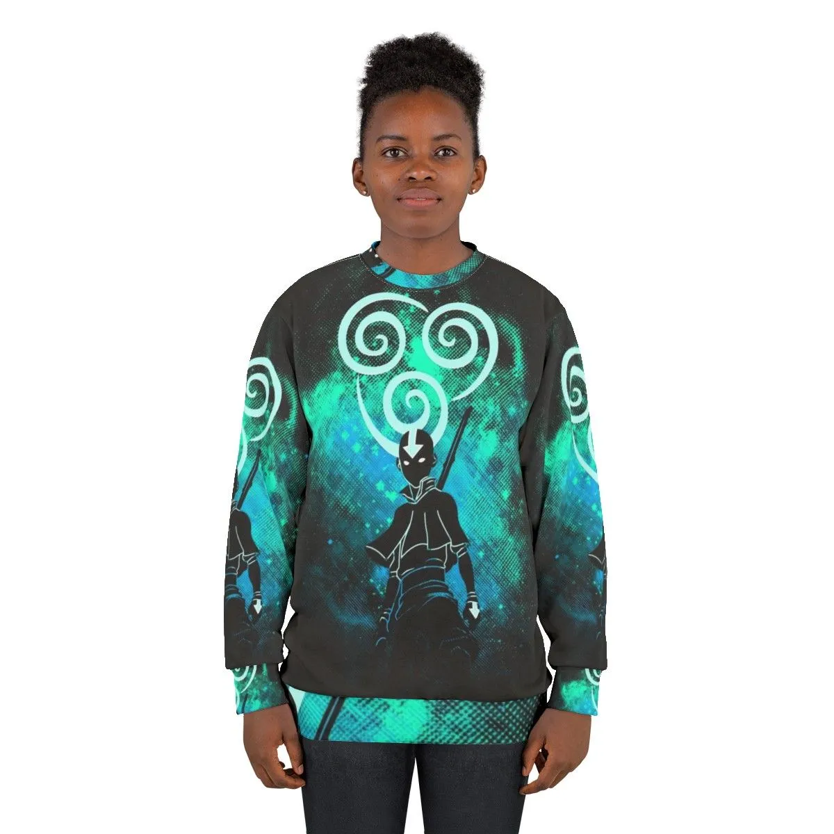Air Art Avatar Sweatshirt - Anime Inspired Airbender Apparel