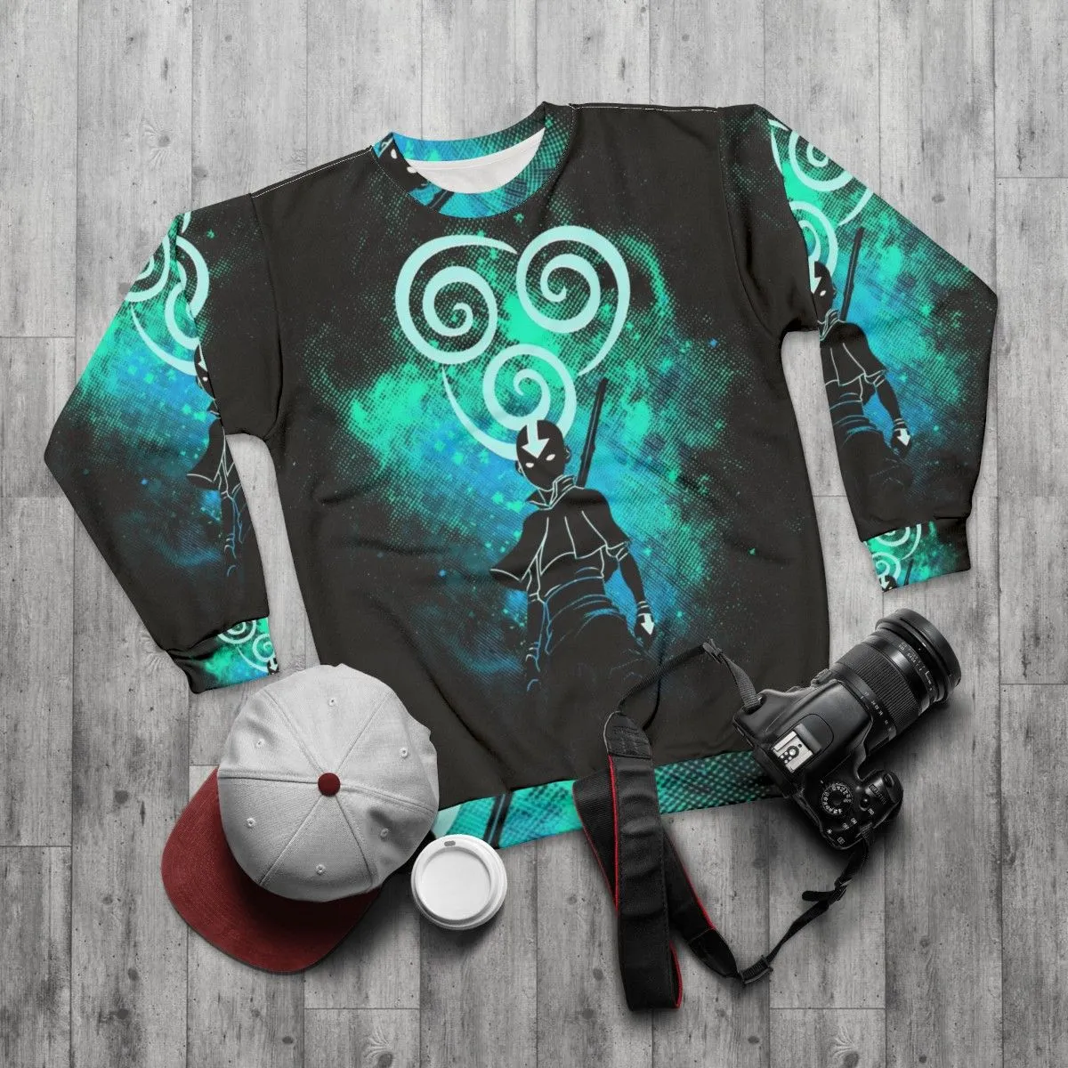 Air Art Avatar Sweatshirt - Anime Inspired Airbender Apparel
