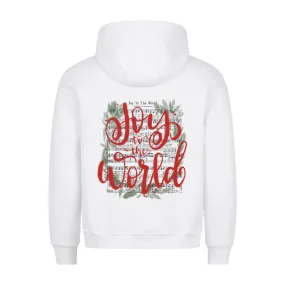Aktion: Joy to the World Song Christmas Hoodie BackPrint