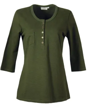 AKWA Ladies' Slub Terry Henley