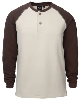 AKWA Men's Raglan Henley