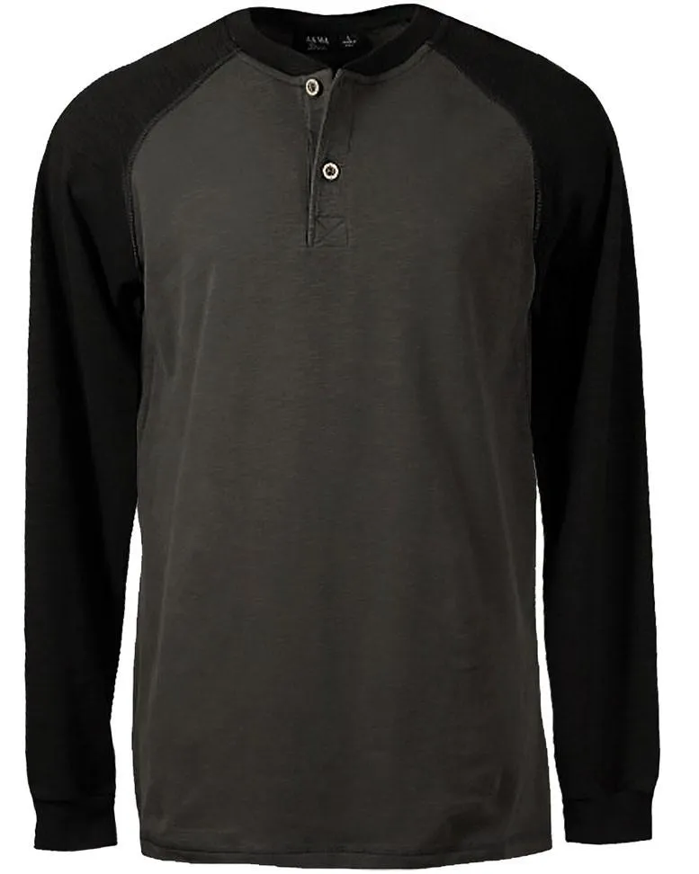 AKWA Men's Raglan Henley