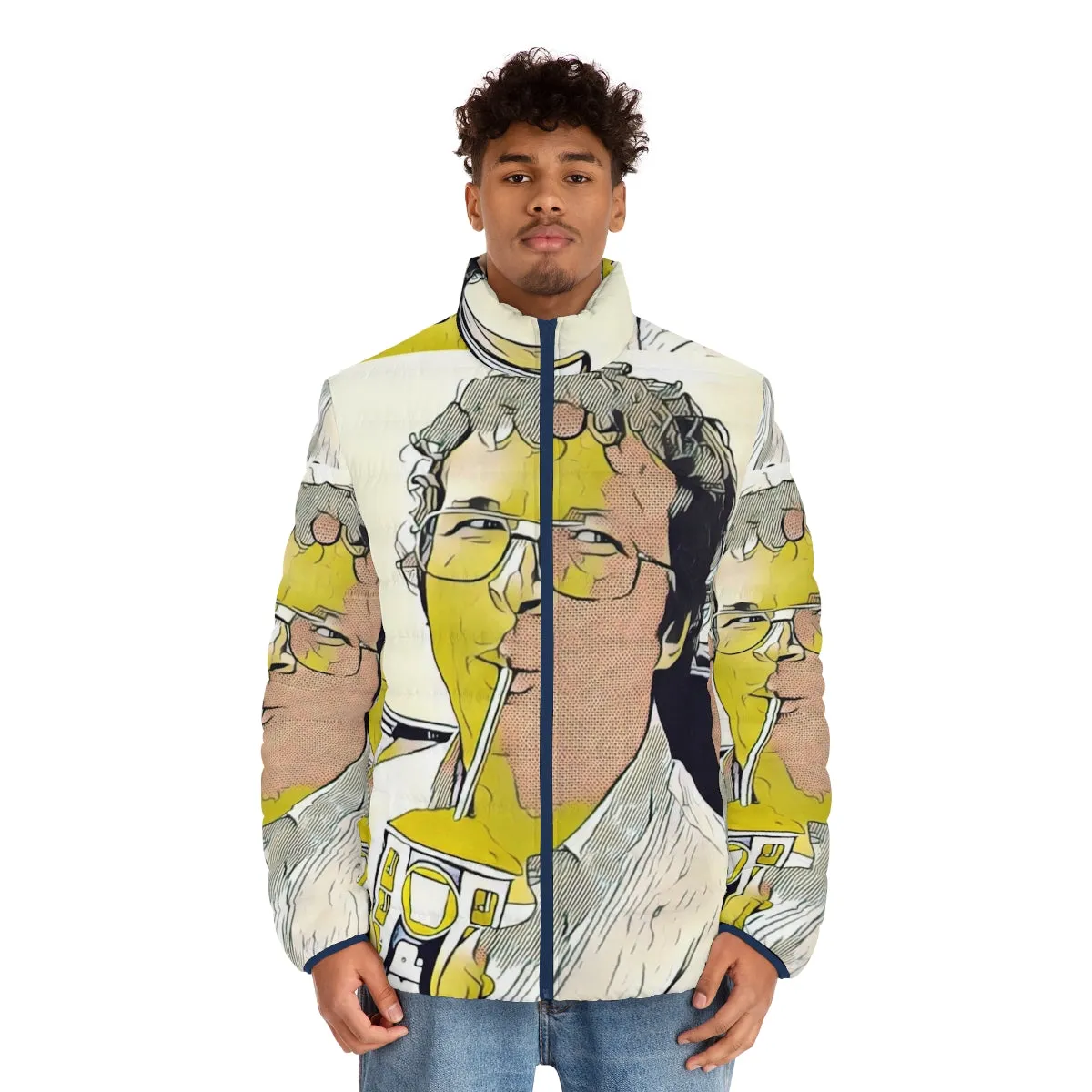 Alexei's Slurpee-Inspired Puffer Jacket from Stranger Things