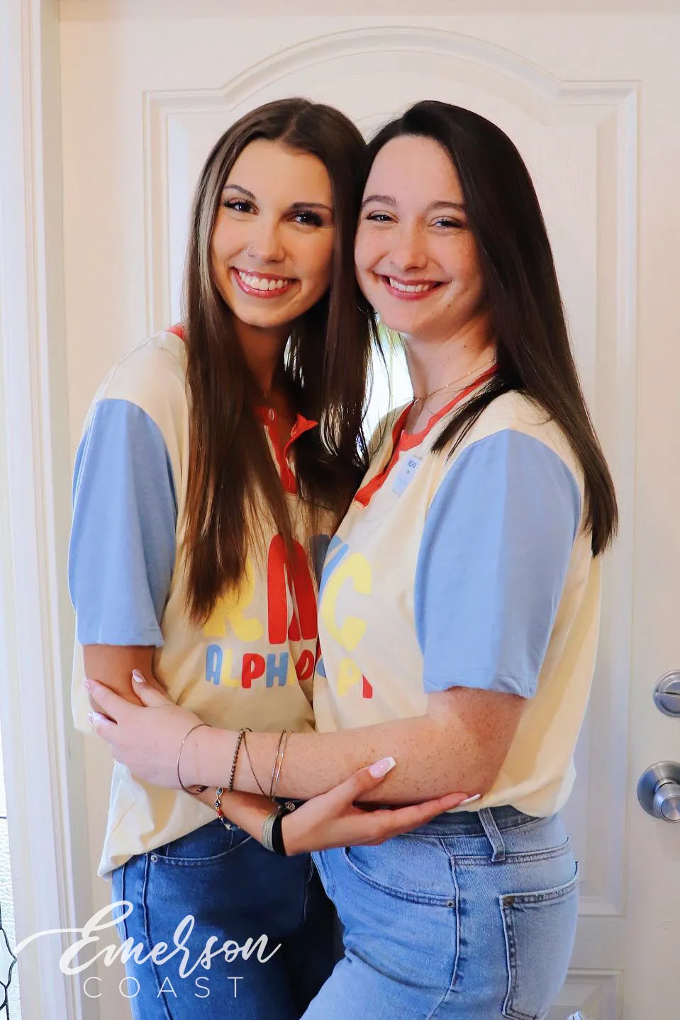 Alpha Delta Pi RMHC Colorblock Henley