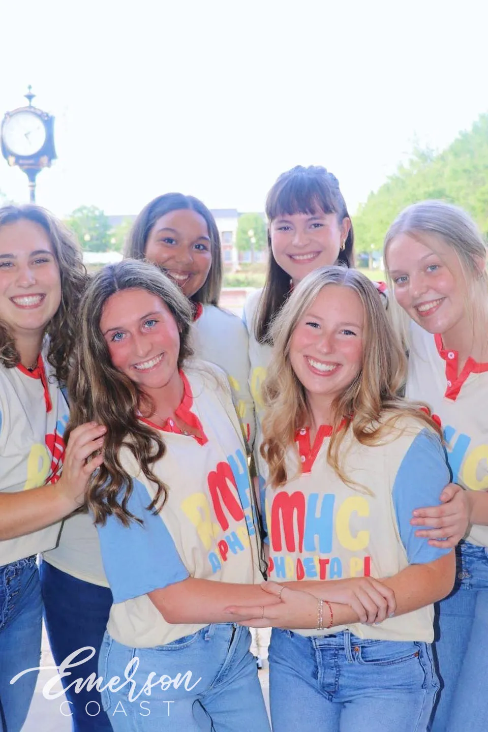 Alpha Delta Pi RMHC Colorblock Henley