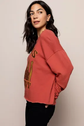 Always On Point Sweatshirt in Red