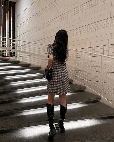 Angela Wool Tweed Dress