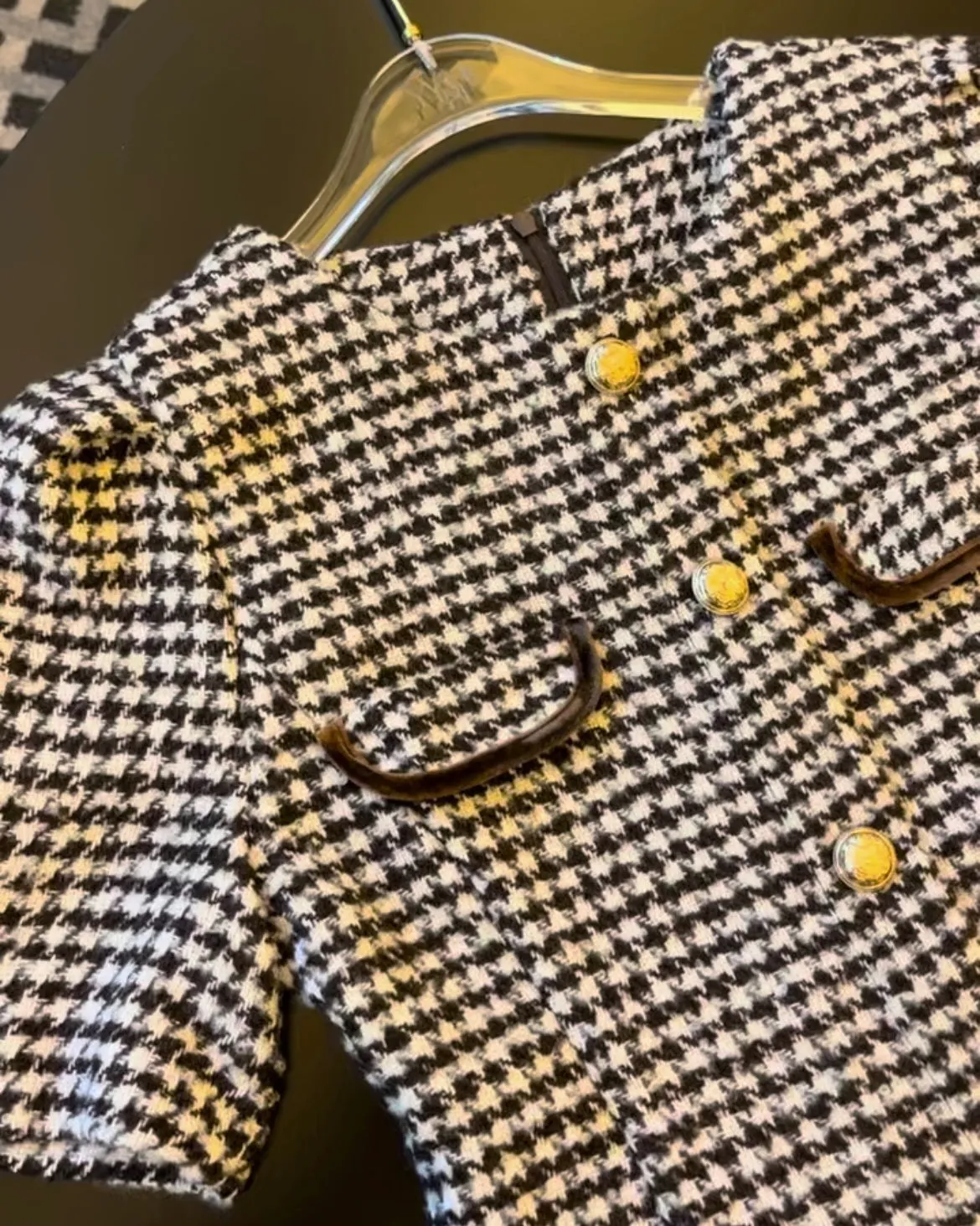 Angela Wool Tweed Dress