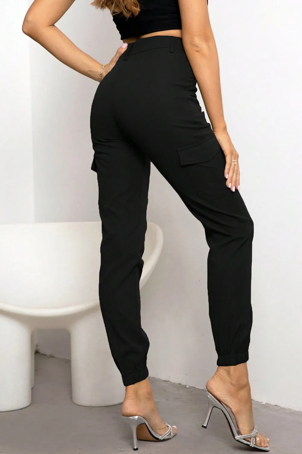 *APP EXCLUSIVE* Button Fly Cargo Pants