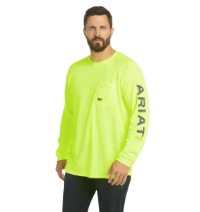 Ariat Rebar Heat Fighter Neon T-Shirt