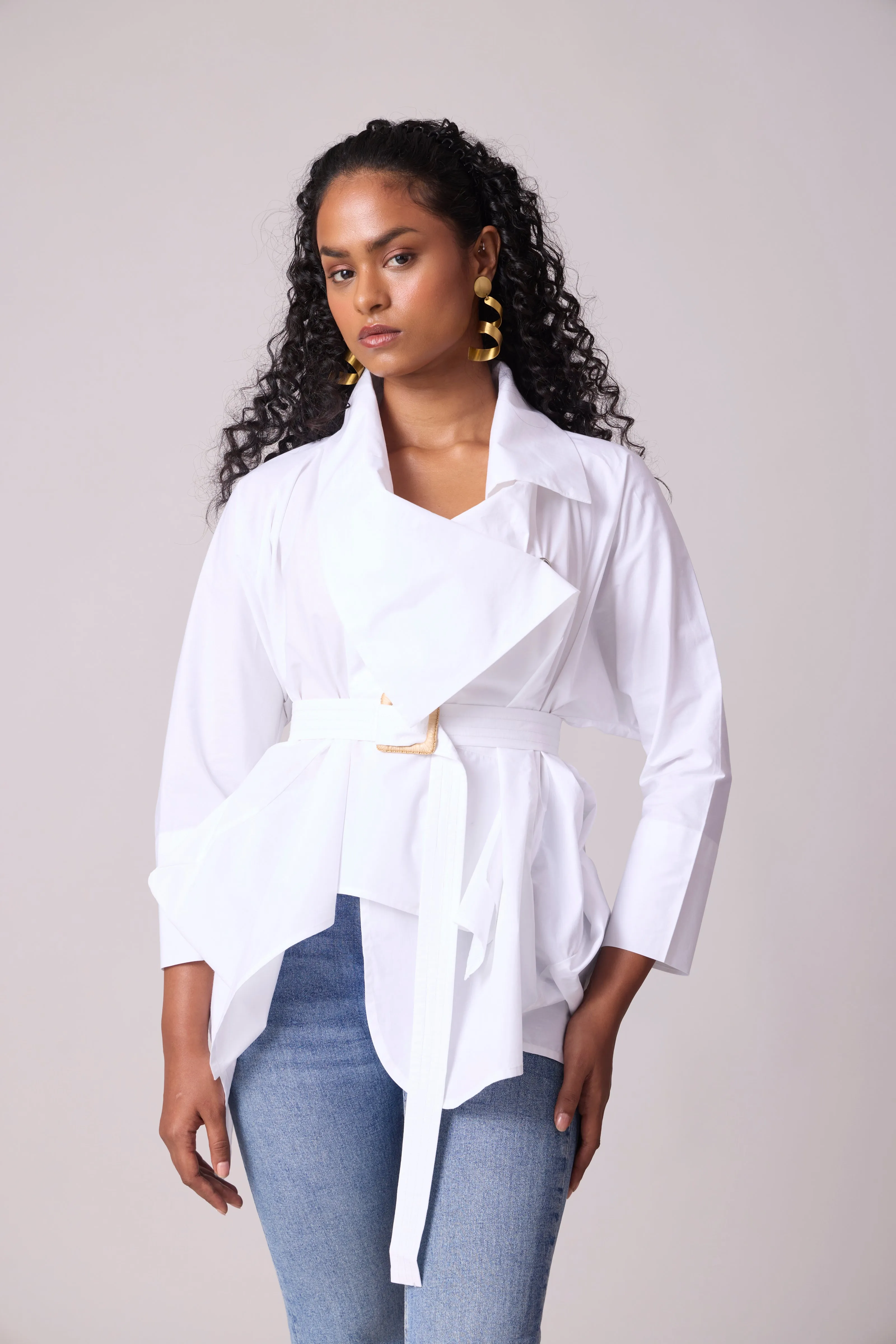 Ayaka Shirt - Bright White