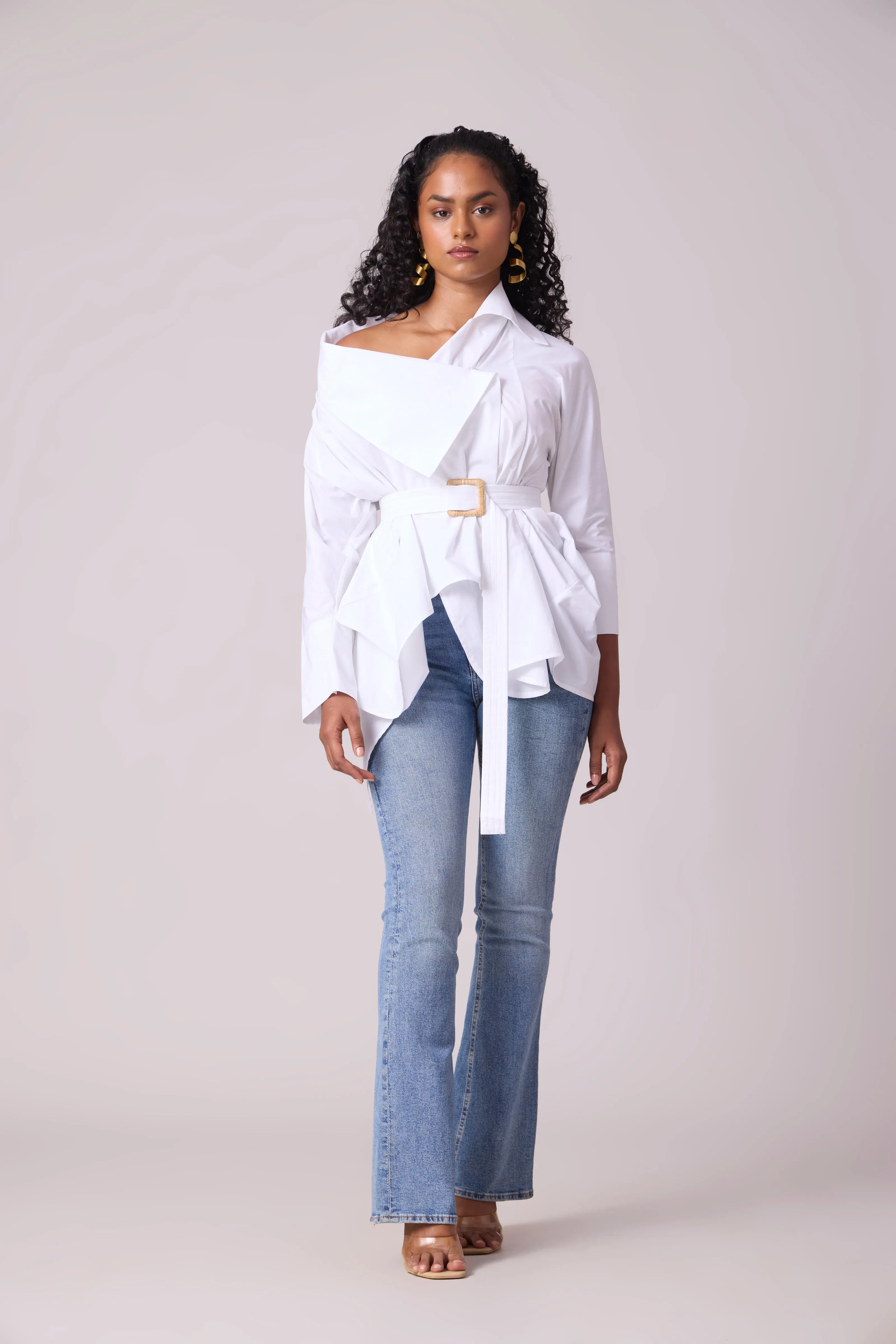 Ayaka Shirt - Bright White