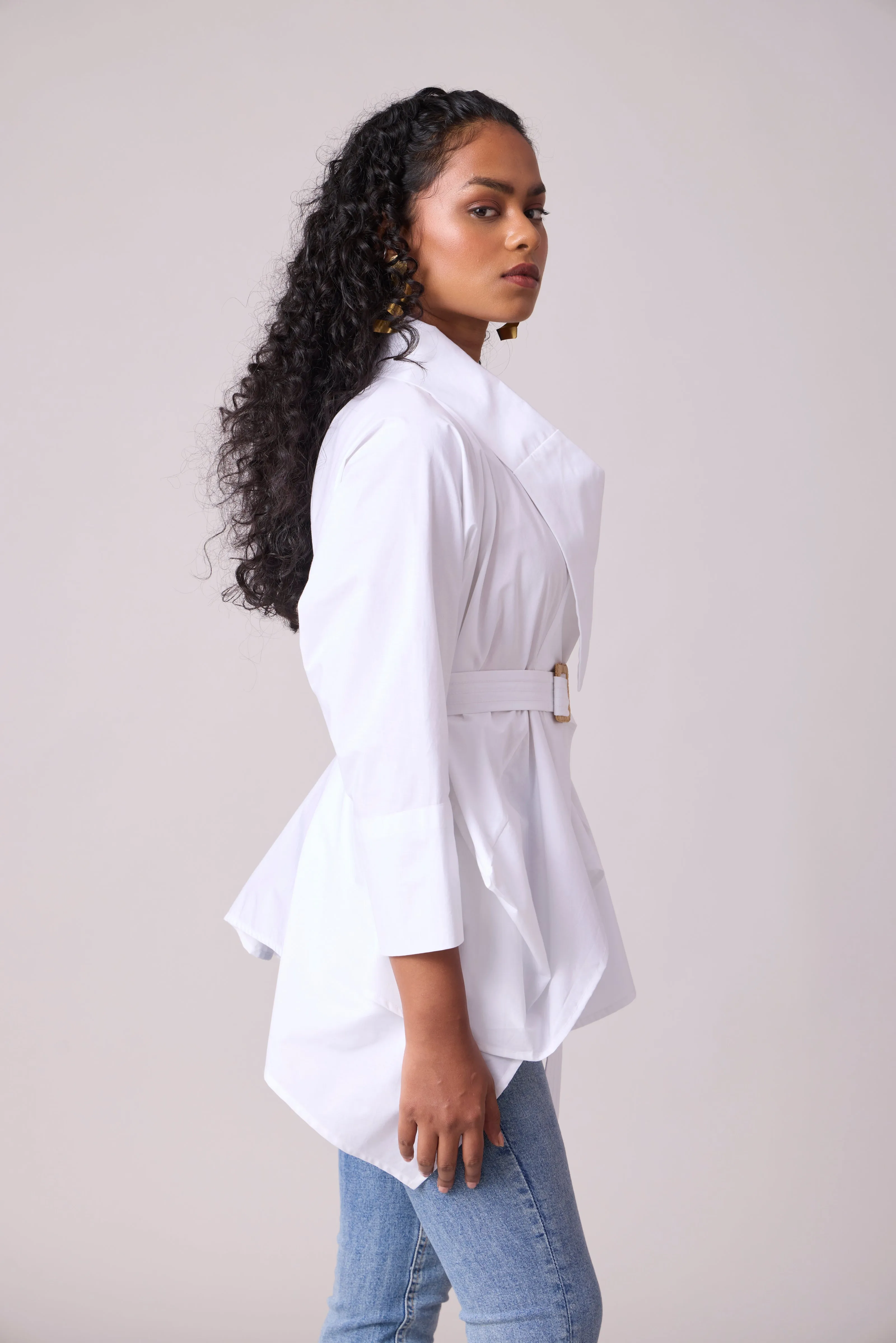 Ayaka Shirt - Bright White