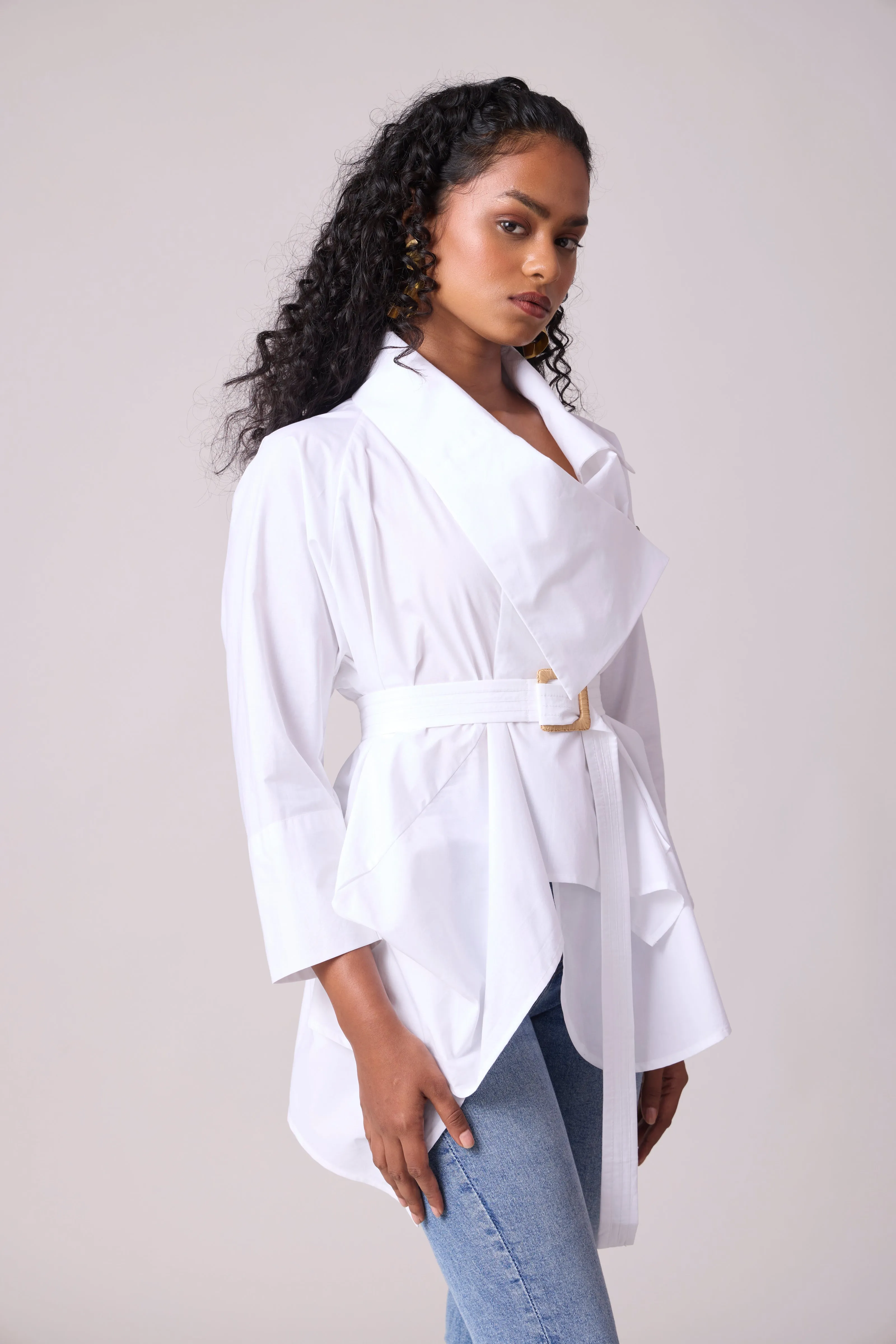 Ayaka Shirt - Bright White