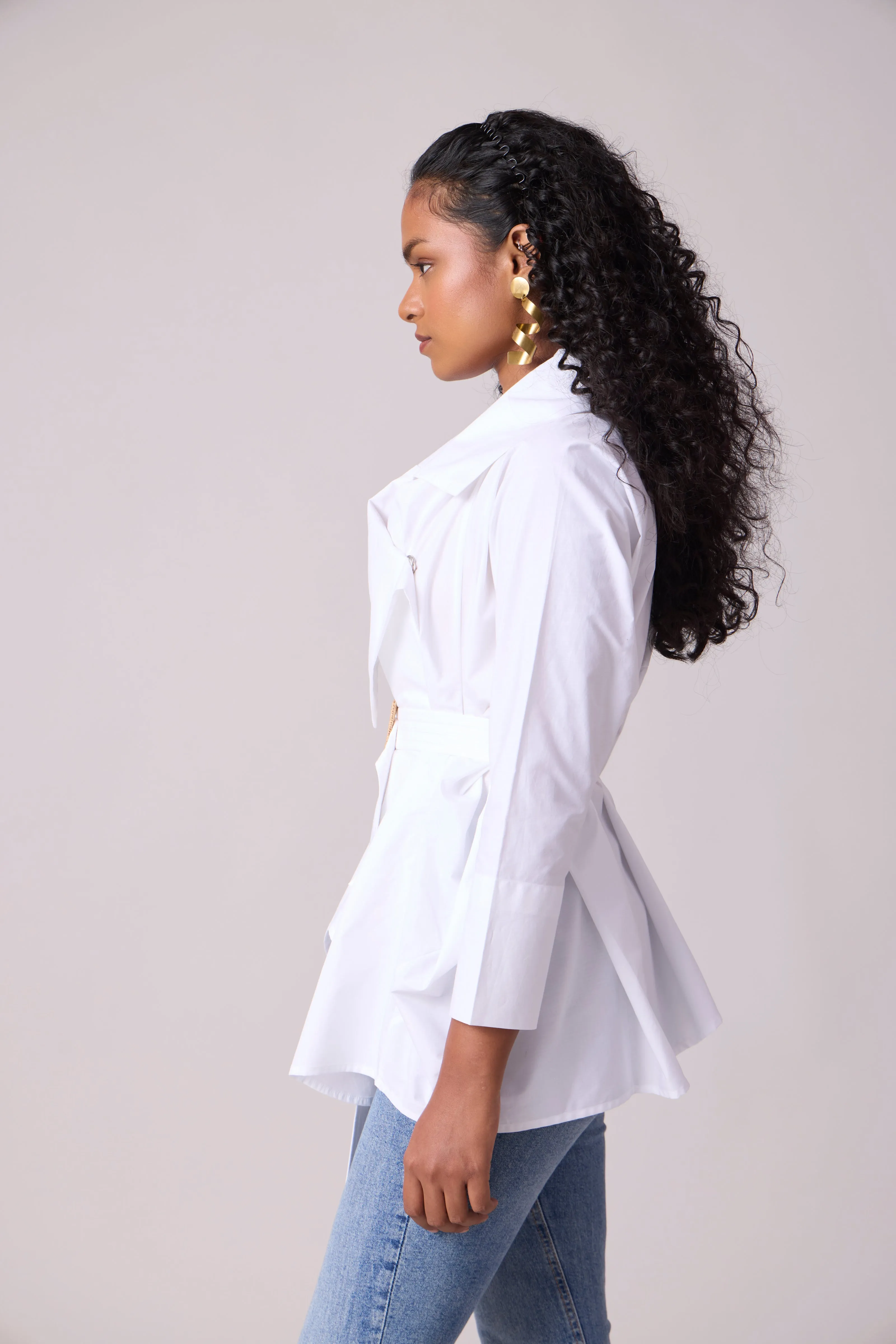 Ayaka Shirt - Bright White