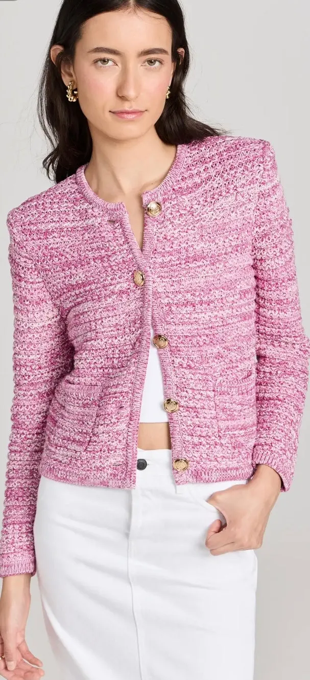Ba&sh Guspa Cardigan Rose