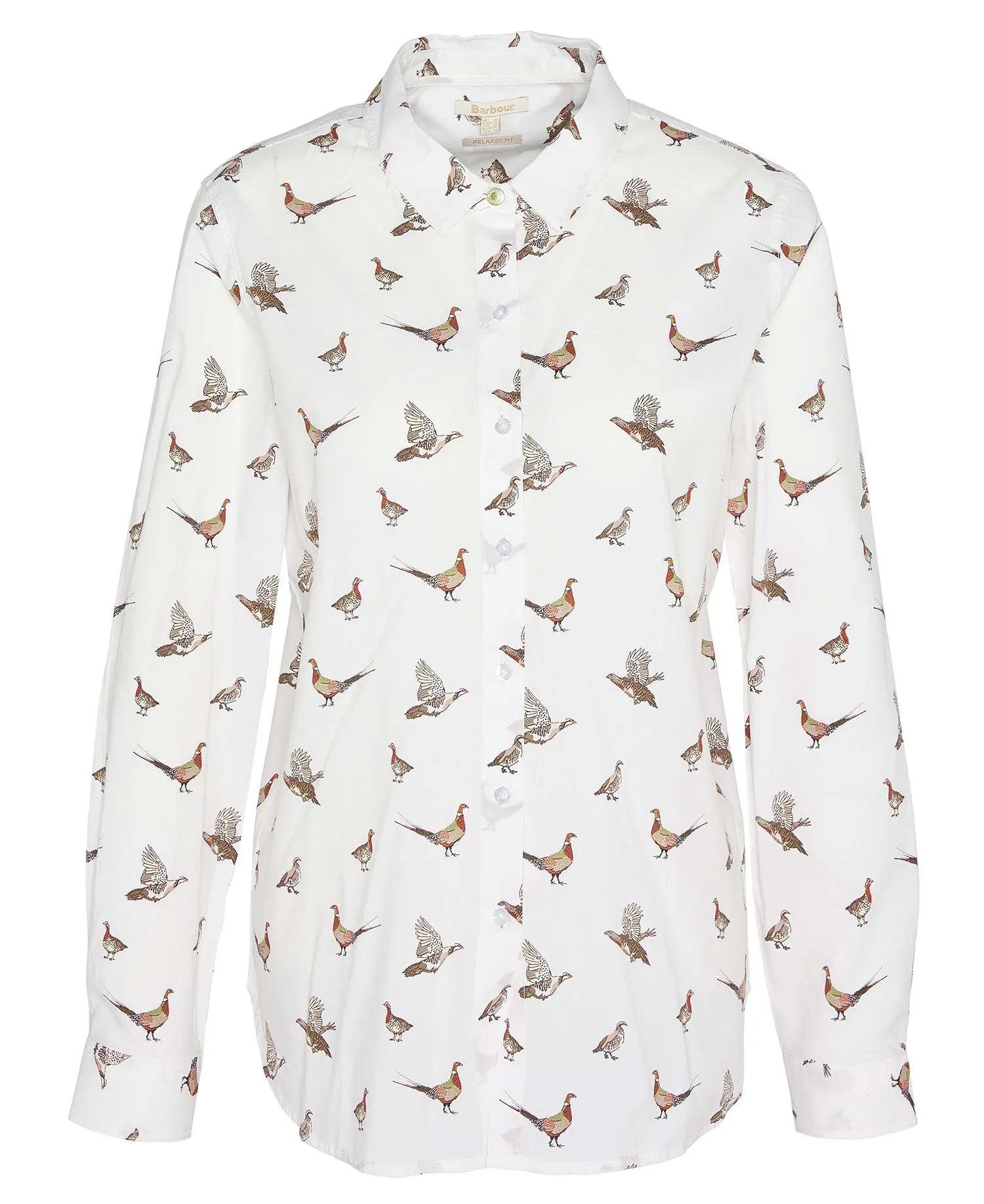Barbour Shirt Safari Shirt Grouse Print  LSH1357MI15