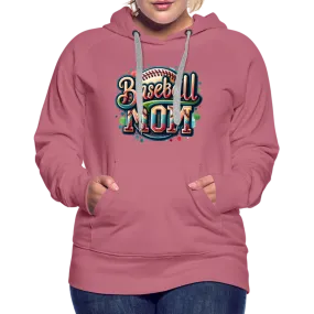 Baseball Mom Premium Hoodie