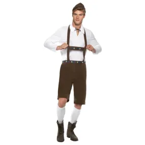 Bavarian Man Costume - Brown