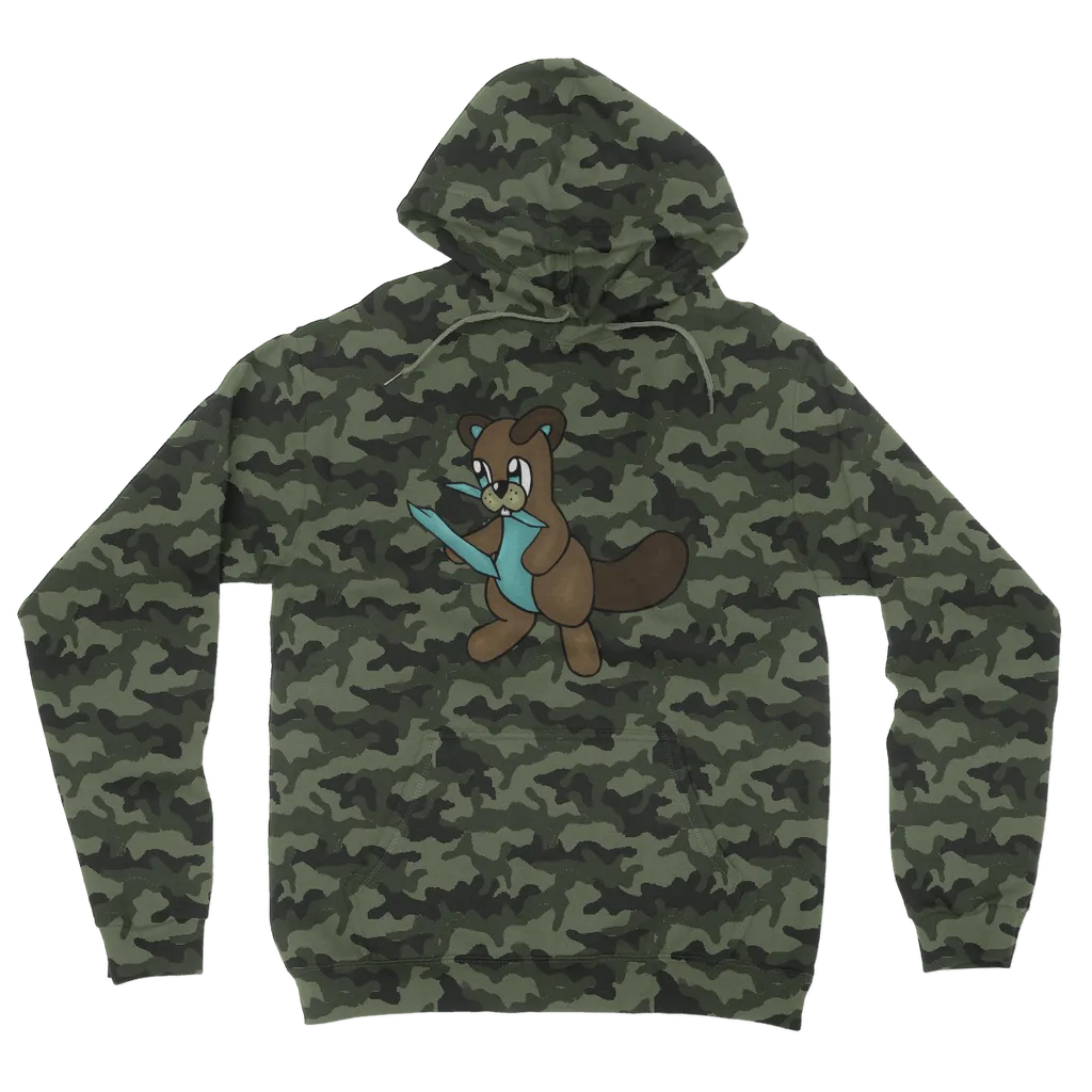 Beatrice Camouflage Adult Hoodie