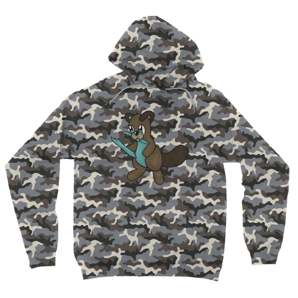 Beatrice Camouflage Adult Hoodie