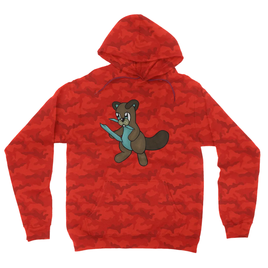 Beatrice Camouflage Adult Hoodie