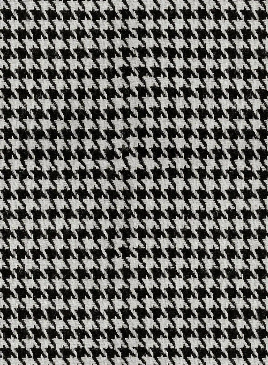Big Houndstooth BW Tweed Suit