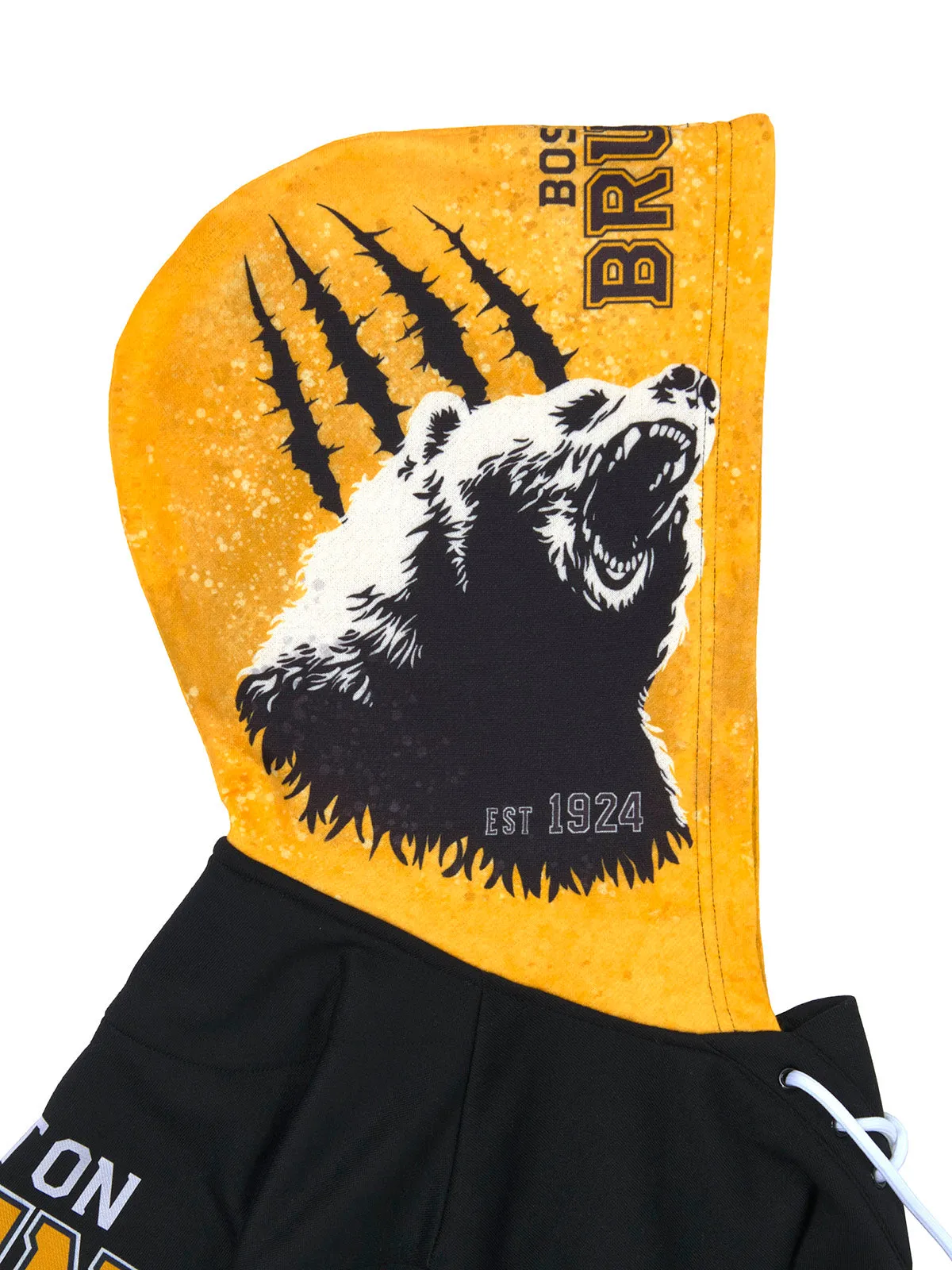 Boston Bruins Lace-Up Hoodie