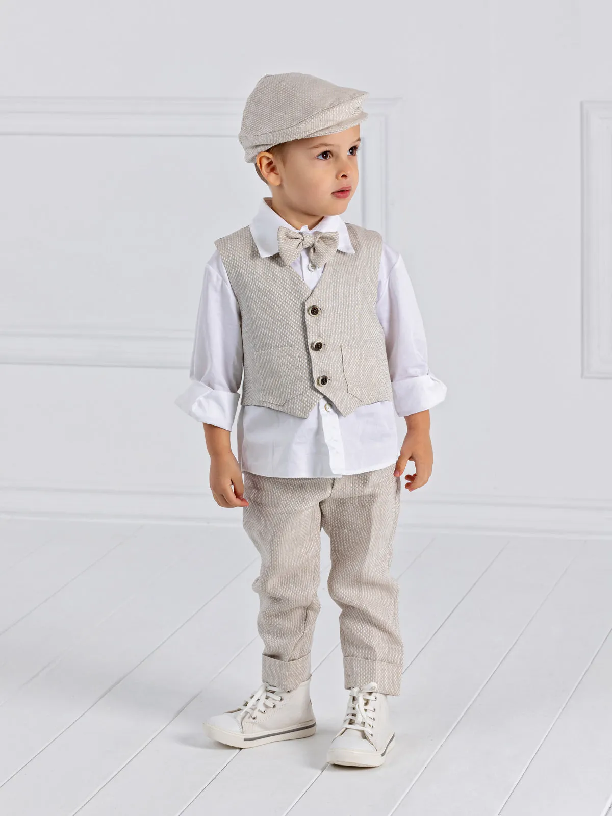 Boy's Baptism outfit set 5pcs - VERMIO