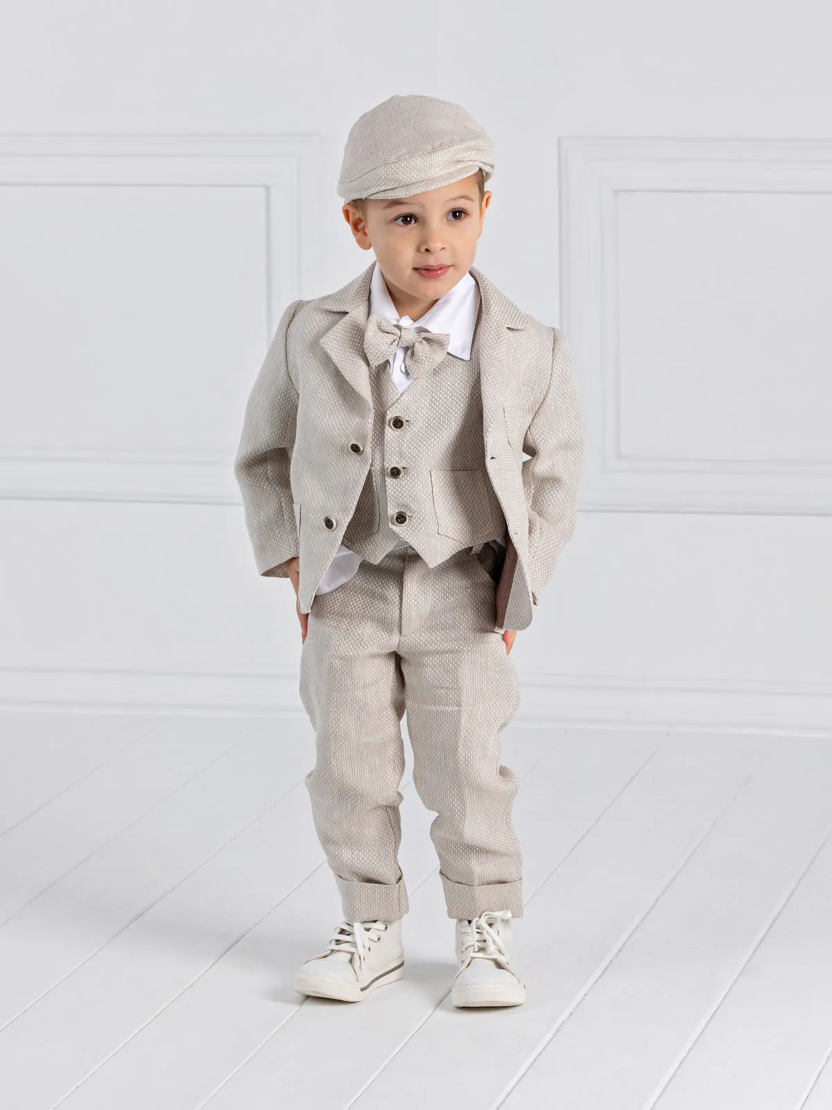 Boy's Baptism outfit set 5pcs - VERMIO