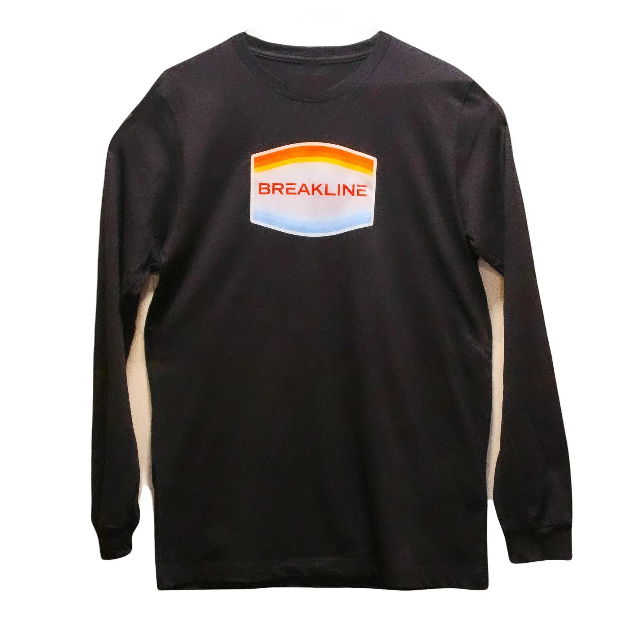 Breakline "Rockin' Red" - Black Long Sleeve Shirt