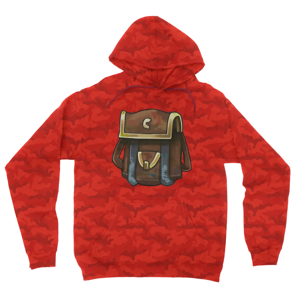 Brown Bag Camouflage Adult Hoodie