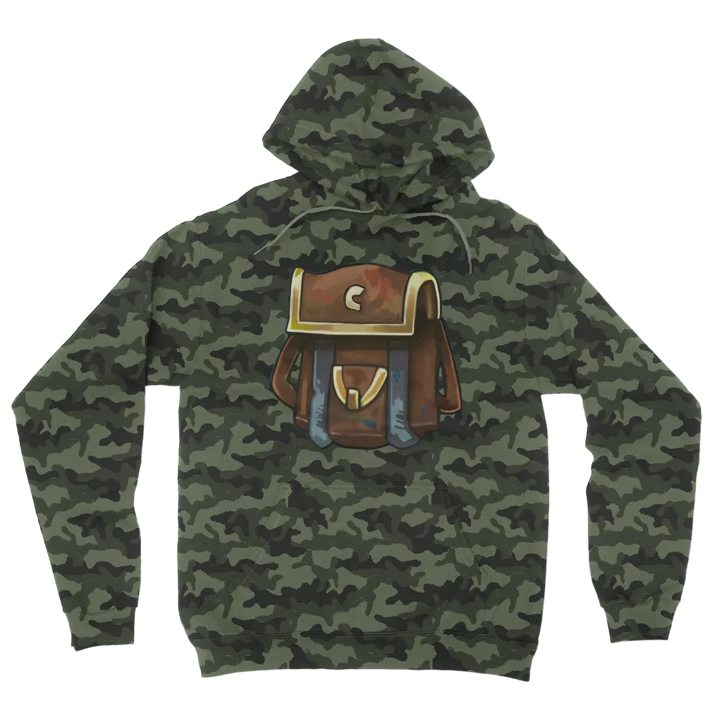 Brown Bag Camouflage Adult Hoodie