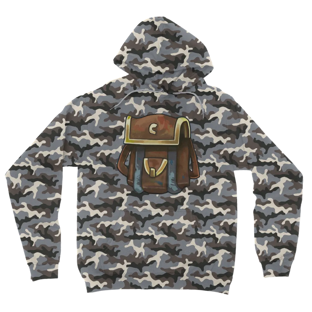 Brown Bag Camouflage Adult Hoodie