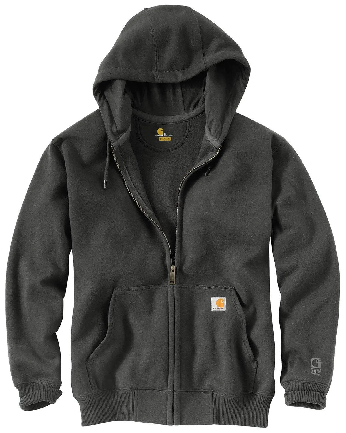 Carhartt 100614 Men's Rain Defender Loose Fit Heavyweight Full-Zip Sweatshirt