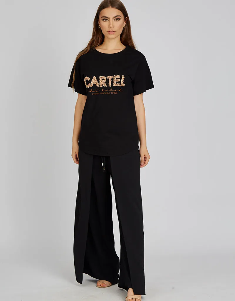 CARTEL Rhinestone T-Shirt