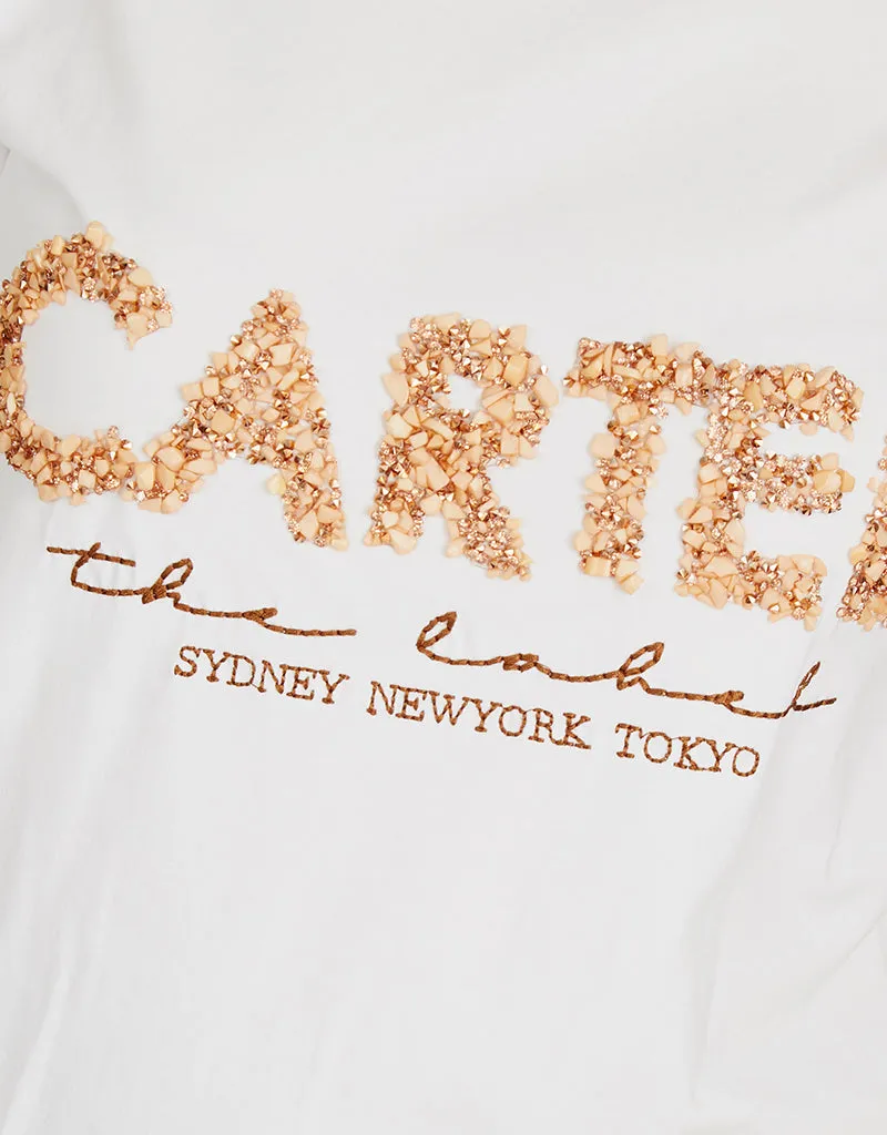 CARTEL Rhinestone T-Shirt