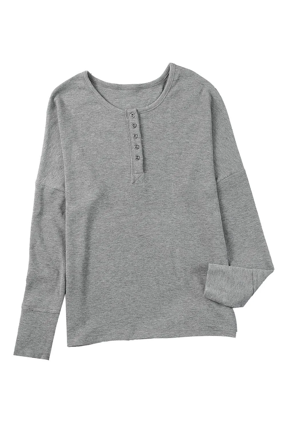Casual Henley Shirt Women's