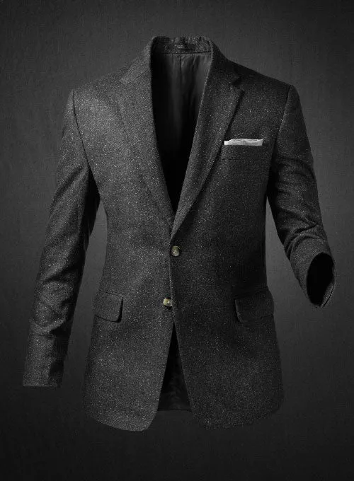 Charcoal Flecks Donegal Tweed Jacket II