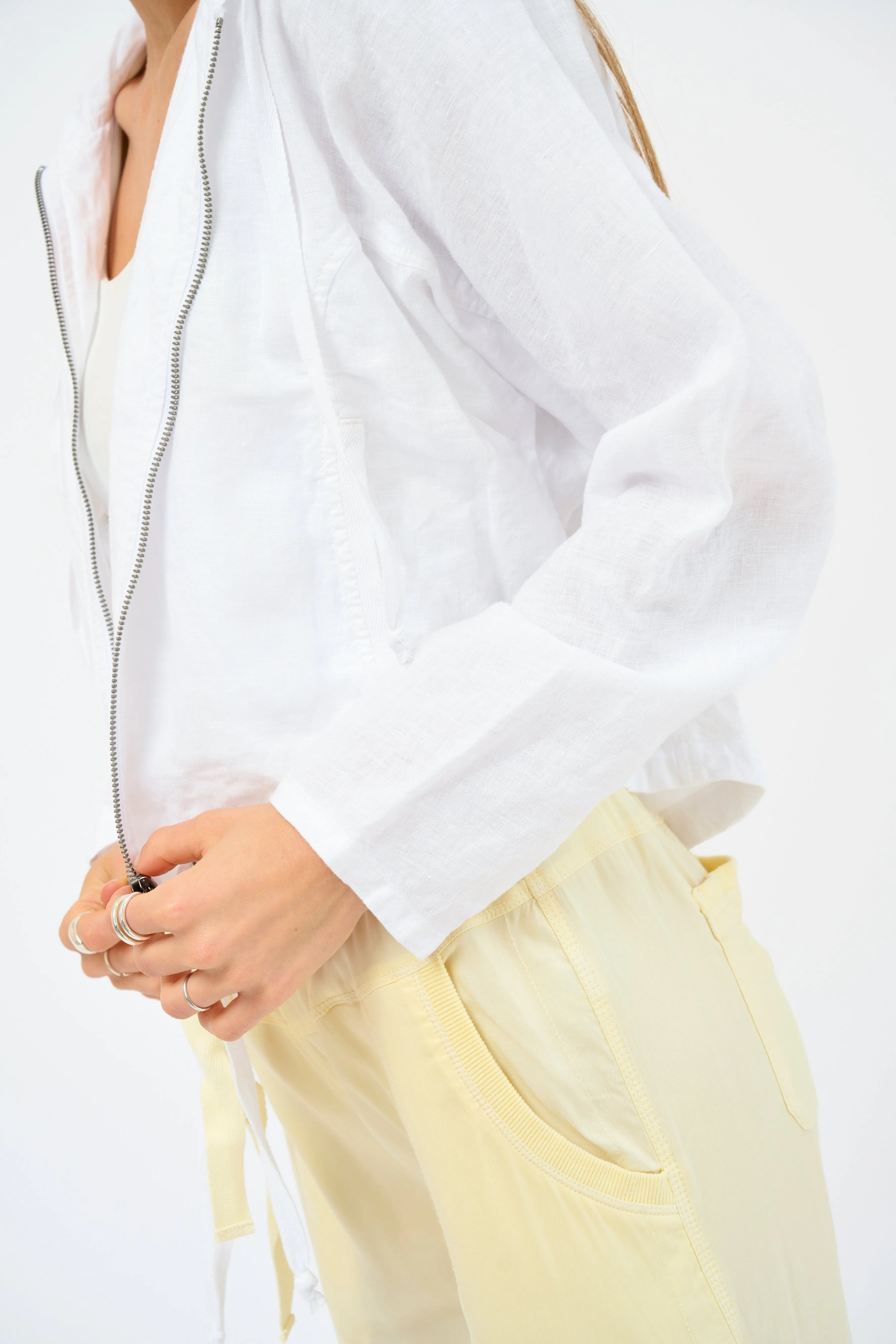 Coraline Linen Hoodie
