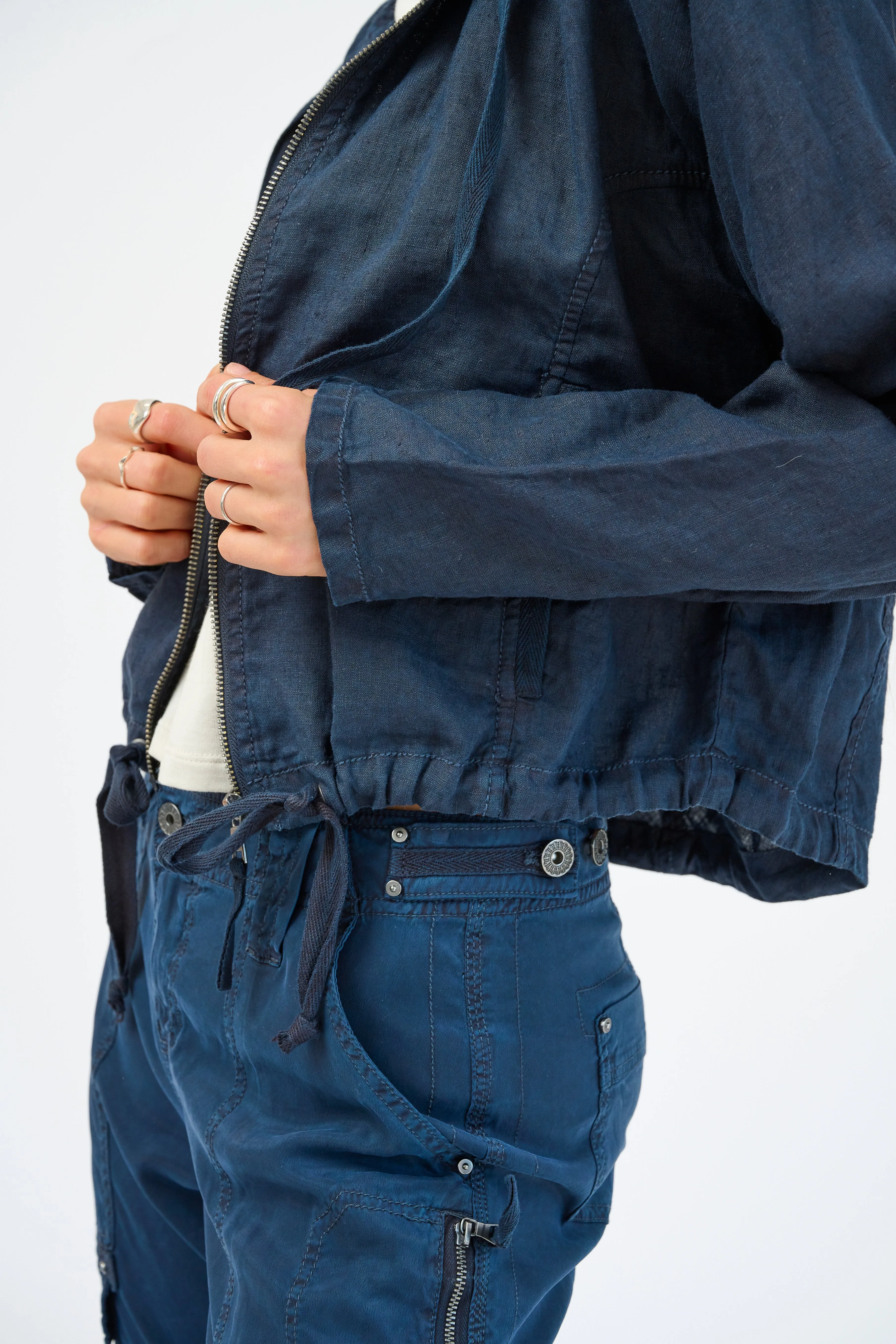 Coraline Linen Hoodie
