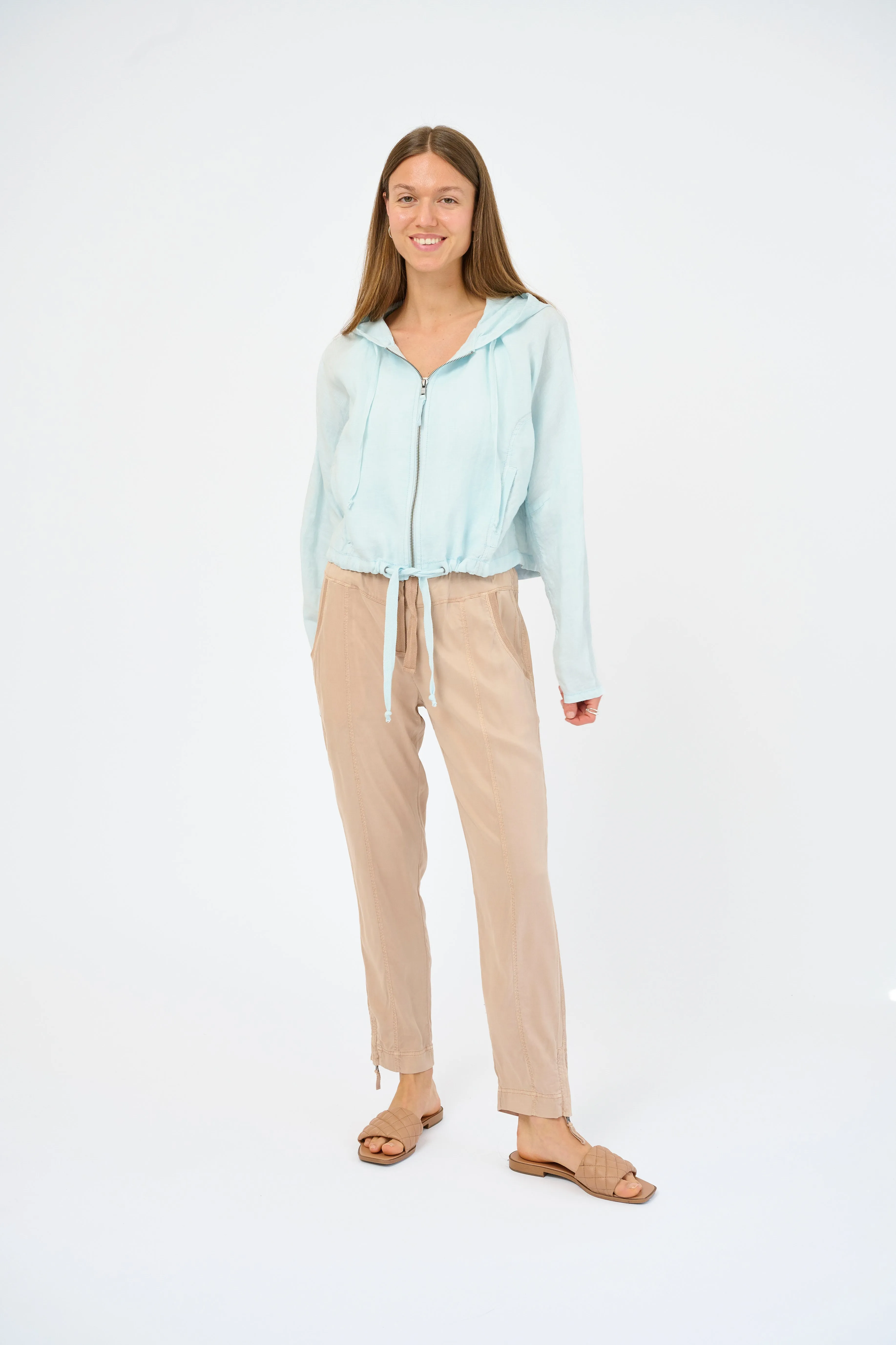 Coraline Linen Hoodie